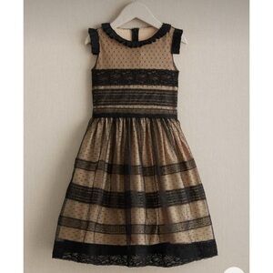 Chasing Fireflies Girls Lace Panel Dress